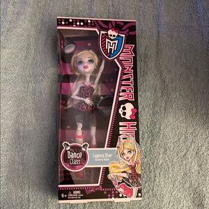 Monster High Black and Pink Doll with Signature Accessories